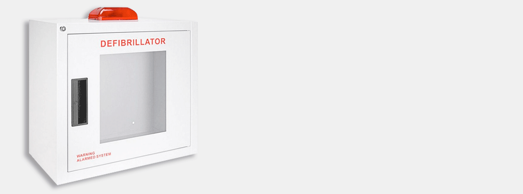 Gabinete de pared AED, puede ser colocado en interiores y exteriores - DEA911